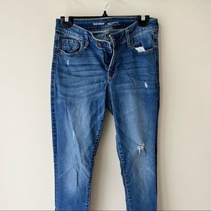 Old Navy Midrise Rockstar Ripped Skinny Jeans